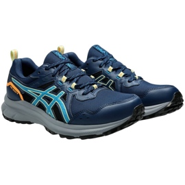 Tênis de corrida Asics Trail Scout 3 1011B700-402 azul 1