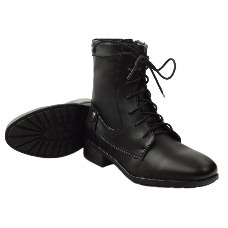 Botinhas de trabalhadores no zíper Filippo preto 3