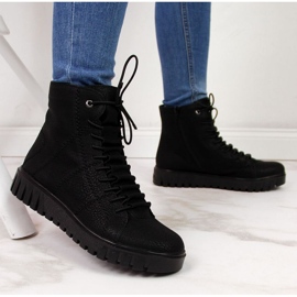 Botas isoladas Rieker W R279B, pretas preto 2