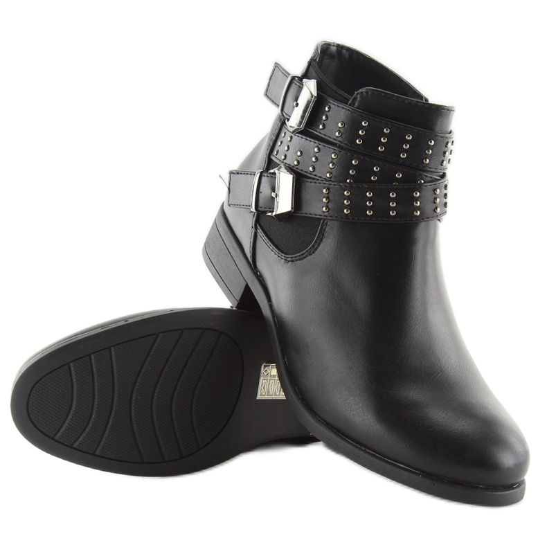 Botas Jodhpur pretas pe153p pretas preto 1