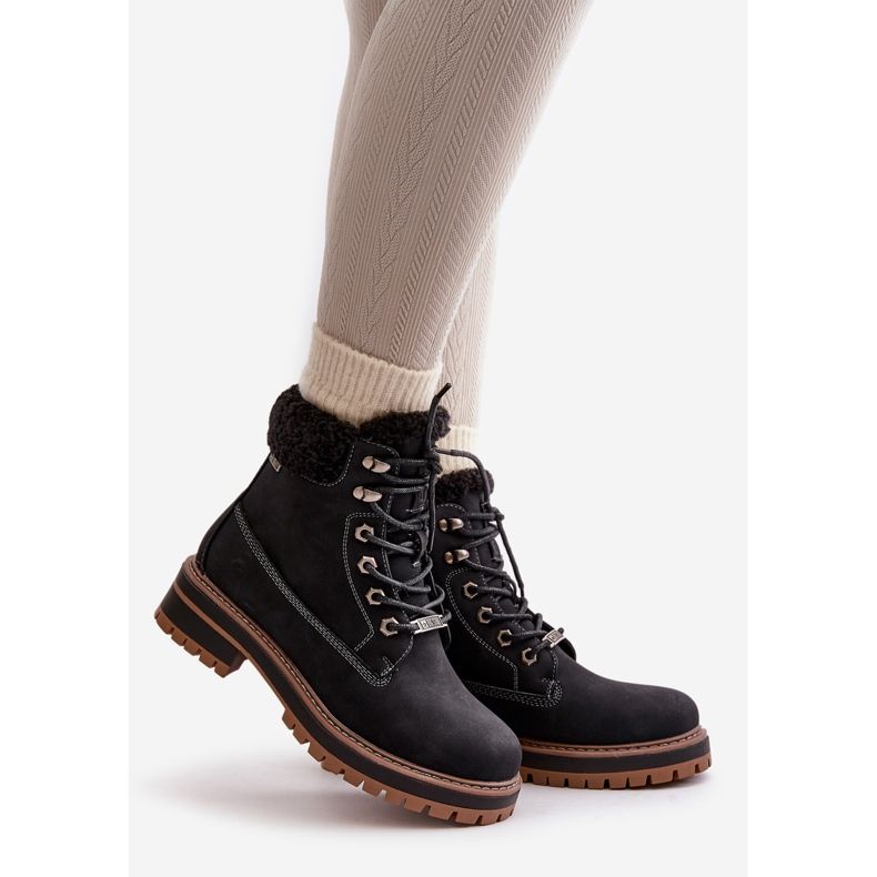Botas isoladas femininas Big Star OO274A287 pretas preto 1