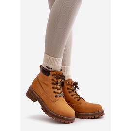 Botas isoladas femininas Big Star OO274A288 camelo castanho 1