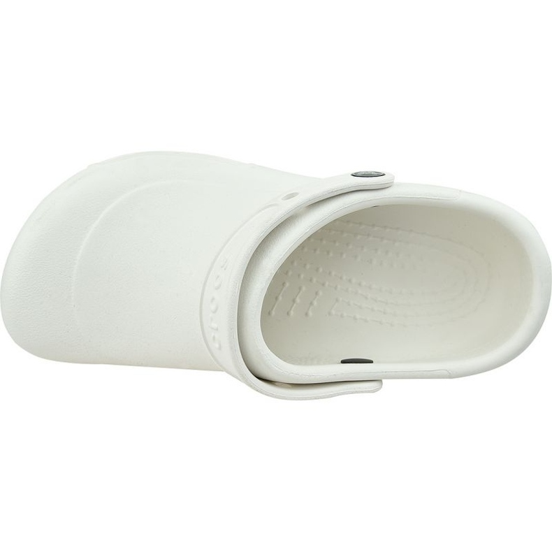 Chinelos de espuma branca Crocs Bistro 10075-100 branco 2