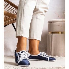 Tênis feminino Woodstock azul marinho 1