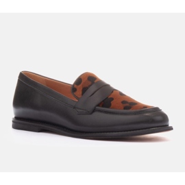 Marco Shoes Mocassins Lorenzo Pony preto 1