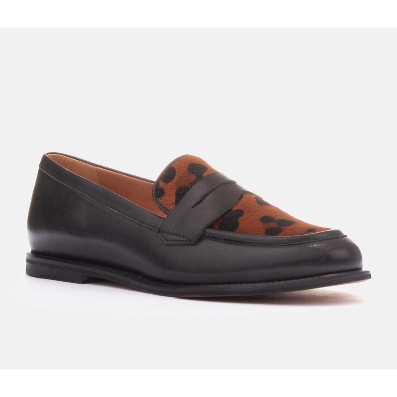 Marco Shoes Mocassins Lorenzo Pony preto 1