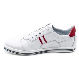 Polbut Sapatos masculinos casuais 1801L branco 1