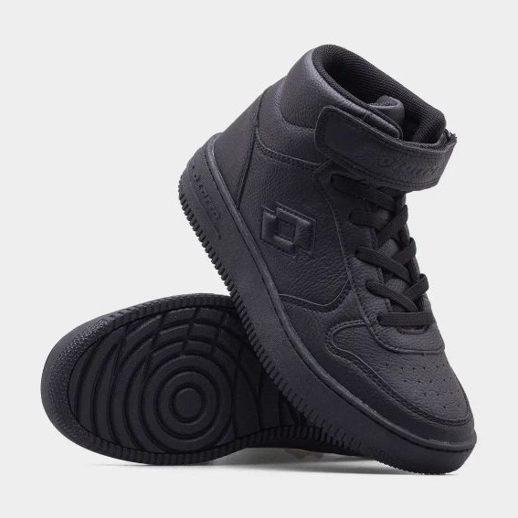 Calçados infantis LOTTO Paliot Mid Oc K 2600260K-1111 preto 1