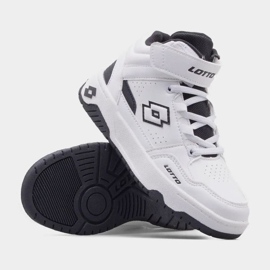 Calçados infantis Lotto Pivoot Mid K 2600210K-1011 branco 1