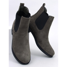 Botas Chelsea em camurça com borracha Terra Green verde 1