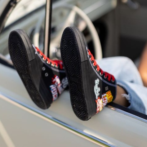 Tênis feminino - 30. Pol 'and'Rock x Big Star OO274A701 - Pré-encomenda preto 1