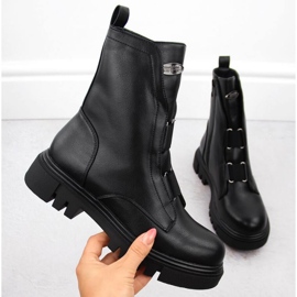 Botins Jezzi na plataforma W RMR2150-19 JEZ434A preto 1