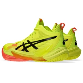 Tênis Asics Metarise 2 Paris 1051A078-750 amarelo 3 Tênis Asics Metarise 2 Paris 1051A078-750 amarelo 3