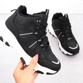 Botas de cano alto isoladas, pretas Big Star OO274A160 preto 1