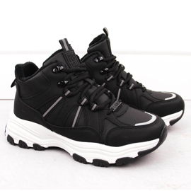 Botas de cano alto isoladas, pretas Big Star OO274A160 preto 2