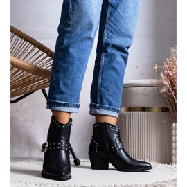 Botas de cowboy Zoila pretas preto 1