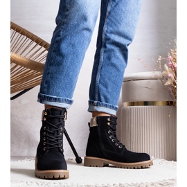 Botas Amata com isolamento preto 1