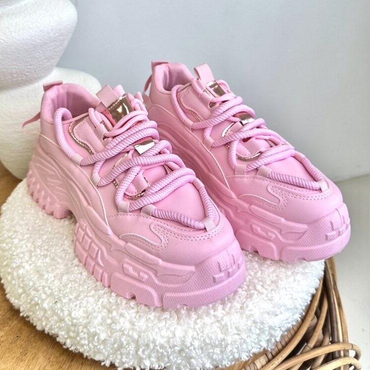 Seastar Tênis esportivo feminino com sola robusta, rosa 1