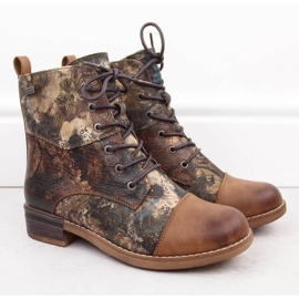 Botas isoladas Rieker W RKR722 marrom 2