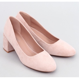 Sapatos de salto confortáveis ​​Fredette Bege 1