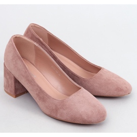 Sapatos Fredette Khaki com salto confortável bege 1