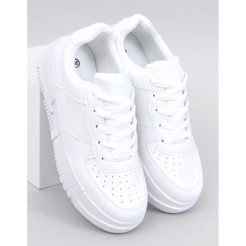 Tênis feminino Clemons Allwhite branco 1