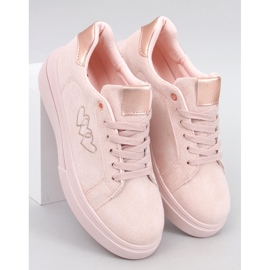 Tênis feminino rosa pastel Akins 1