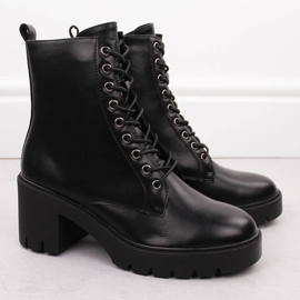 Botas femininas com isolamento, pretas Vinceza 58329 preto 2