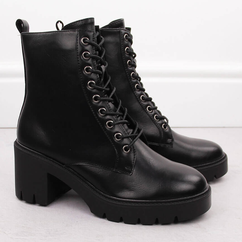 Botas femininas com isolamento, pretas Vinceza 58329 preto 2