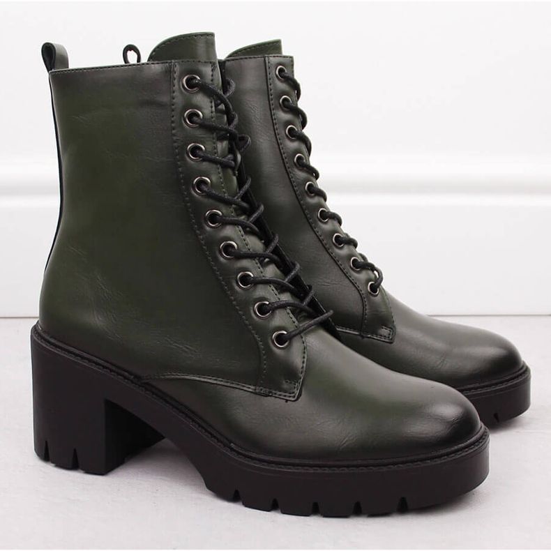 Botas femininas com isolamento verde Vinceza 58329 2
