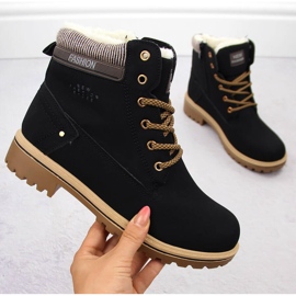 Botas pretas femininas Potocki 97301 preto 1