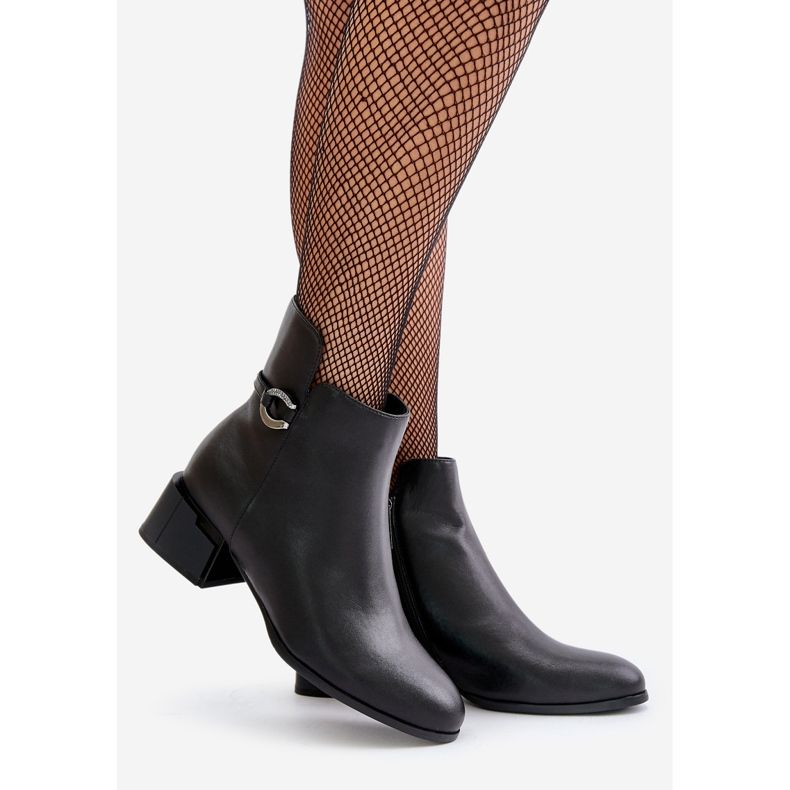 Botas femininas isoladas de salto alto com zíper, pretas Vinceza 66724 preto 1 Botas femininas isoladas de salto alto com zíper, pretas Vinceza 66724 preto 1