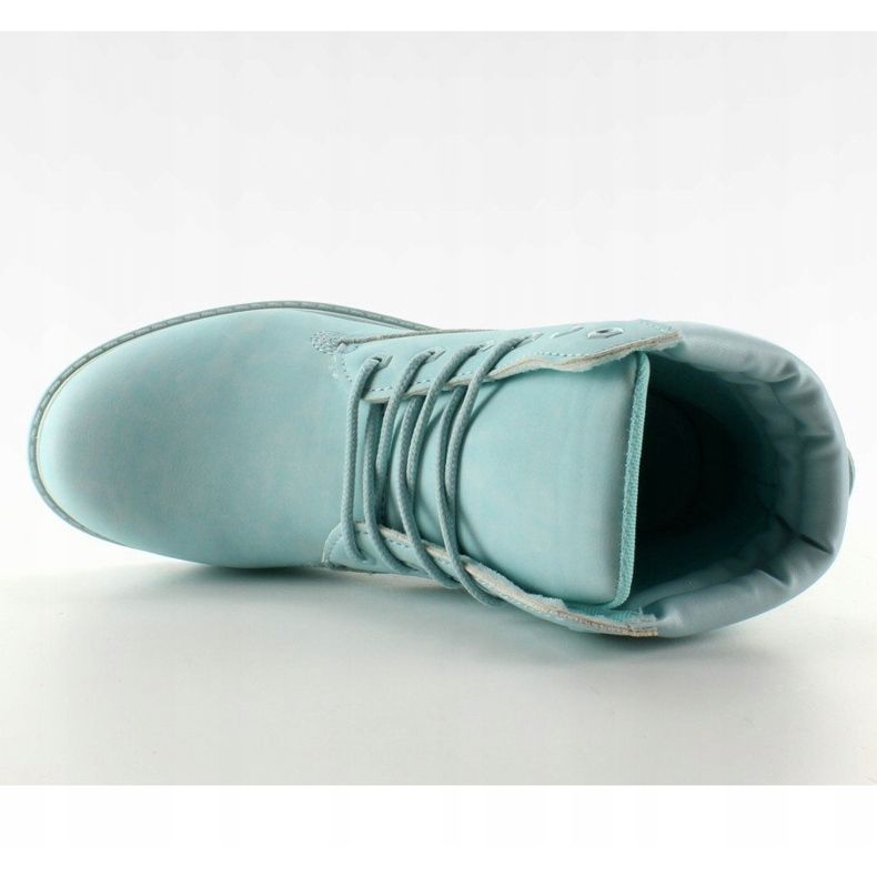 Blocos de madeira monocromática azul BL83 Azul 2