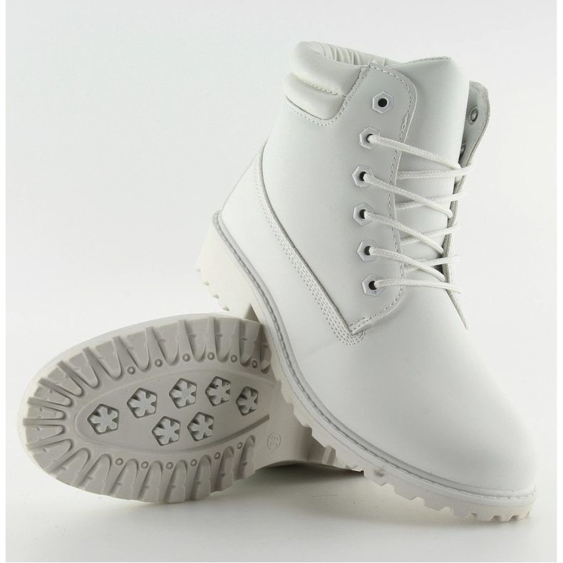 Materiais de madeira monocromático branco BL83 branco 2