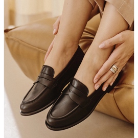 Marco Shoes Mocassins de couro 2231P-001-1 preto 1