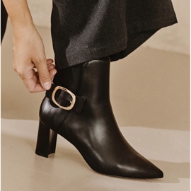 Marco Shoes Botas elegantes preto 1