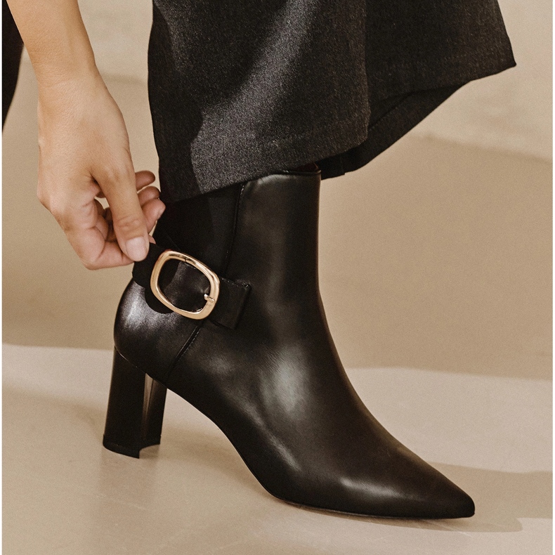 Marco Shoes Botas elegantes preto 1