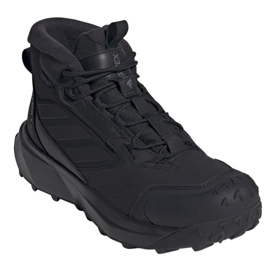 Sapatos Adidas Terrex Winter Boot Mid Couro ID2859 preto 1