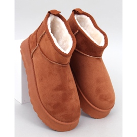 Rodmans Camel sapatos curtos com plataforma marrom 1