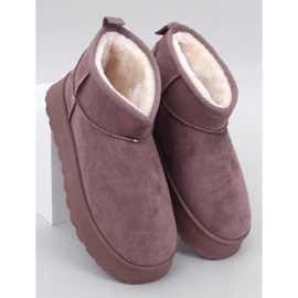 Rodmans Sapatos plataforma curtos cáqui bege 1