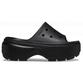 Chinelos Crocs Stomp Slide 209346-001 preto 1