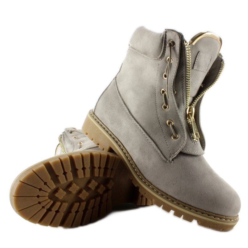 Sapato balman de camurça cinza 2