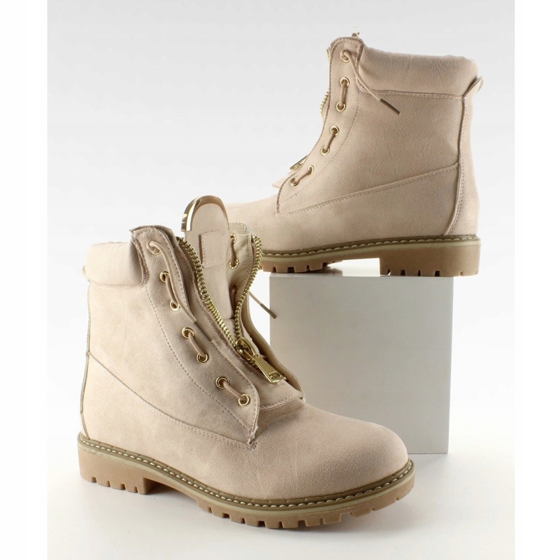 Balmers de camurça bege liso NC50 Bege 2