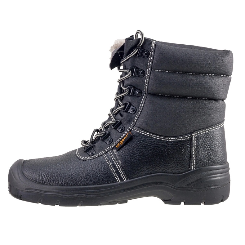 Sapatos masculinos Botas de neve altas de inverno Urgente 112 ob sem biqueira preto 2