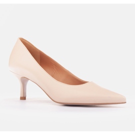 Marco Shoes Sapatos de salto alto de Málaga bege 1