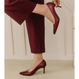 Marco Shoes Eleve salto alto vermelho 1