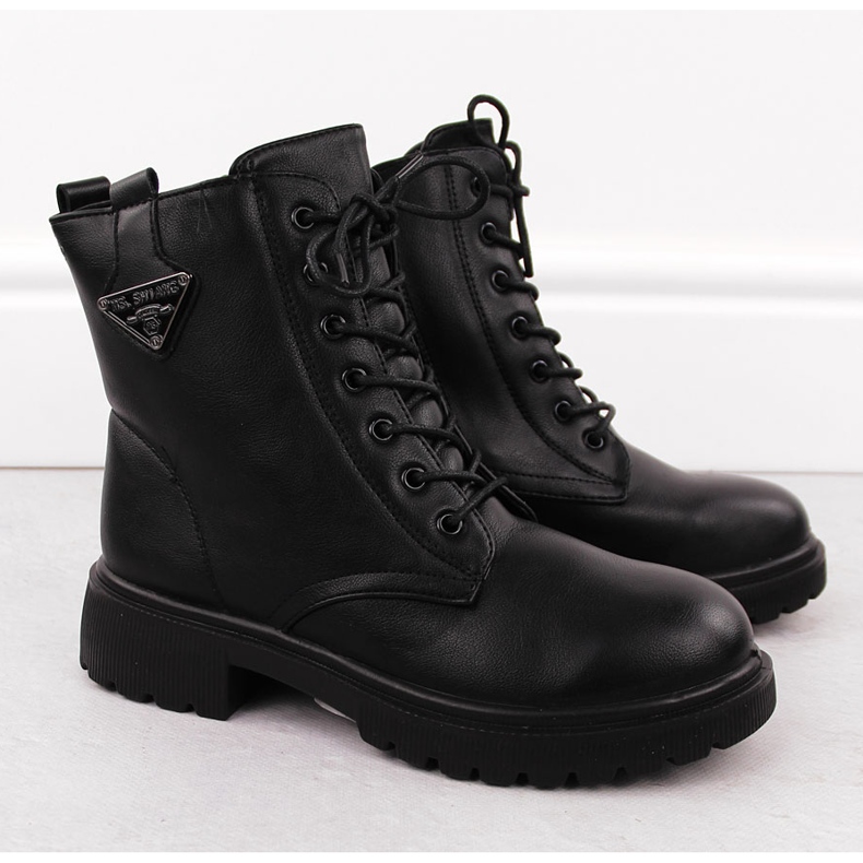 Botas pretas femininas T.Sokolski Z23-132 preto 2