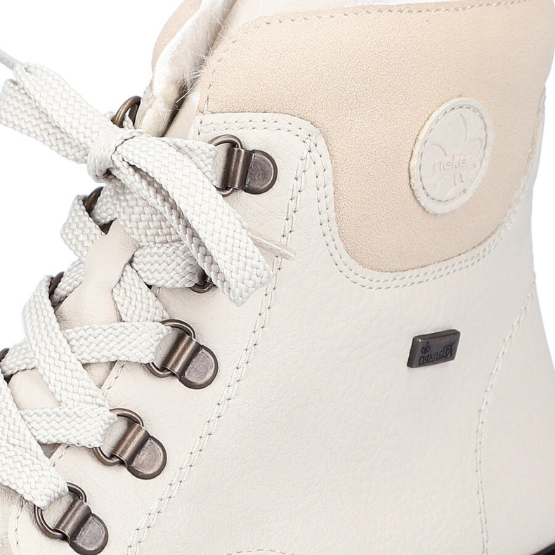 Botins impermeáveis ​​femininos bege Rieker Y3433-60 1