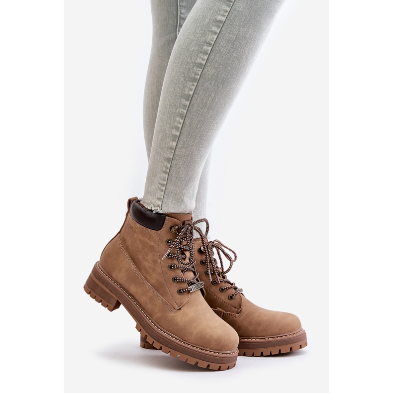 Botas isoladas femininas Big Star OO274A289 marrom castanho 1