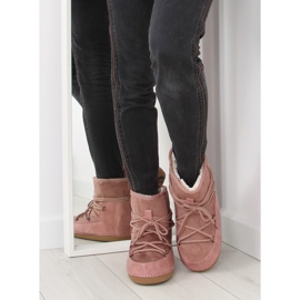 Botas de neve rosa lua HW9500 rosa 2